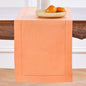 Solino Home Linen Coral Table Runner 72 Inches Long - 100% Pure Linen Hemstitch Table Runner 14 x 72 Inch for Dresser, Dining - Classic Hemstitch