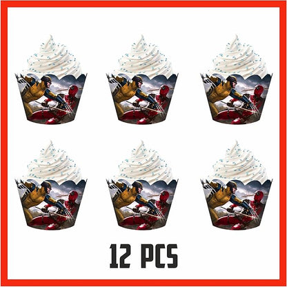 Dedpol Cupcake wrapper - Birthday Decorations.