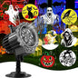 Christmas and Halloween Projector Lights Outdoor Holiday Decoration for Christmas, Halloween, Easter, Independence Day, Thanksgiving, New Year & Birthday Parties
