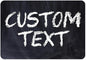 Custom Sign, Custom Street Sign, 11 Font Colors, 13 Font Styles, 4 Hole Options, 22 Sizes, 7x10 Inches, Rust Free DiBound, Fade Resistant, Made in USA by My Sign Center (Chalkboard Black)