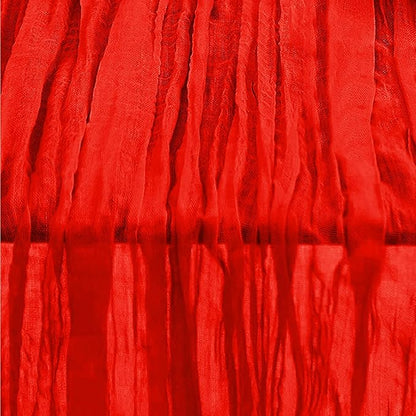 10 Pack Red Cheesecloth Table Runner 35x120 Inch 10Ft Rustic Gauze Cheese Cloth Table Runner Sheer Cheesecloth Table Runners for Wedding Party Bridal Shower Decoration