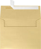 LUXPaper A7 Invitation Envelopes | Peel & Press | 5 1/4" x 7 1/4" | Blonde Metallic | 80lb. Text | 1,000 Qty