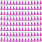 Hysilla Fuchsia Foil Fringe Metallic Tassel Streamers Banner Tassel Garland for Parade Floats, Bachelorette, Wedding, Birthday, Halloween, Christmas, Bridal/Baby Shower Party Decorations