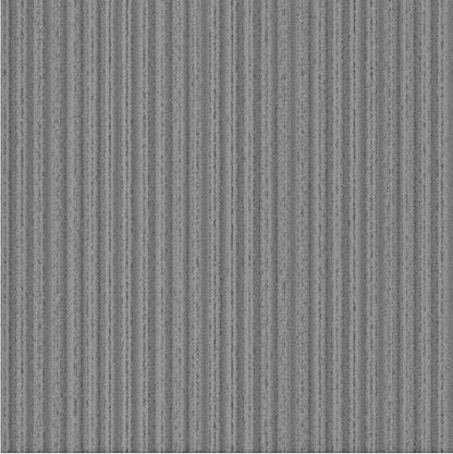 Ottomanson 2' x 25' Hallway Runner with Scraper Pile Extra Durable Non-Slip Rug Mat for Indoor & Outdoor Use - Ideal for Kitchen, Entryway, Patio & Garage - High-Traffic Carpet, Gray