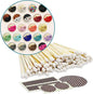 2" Choose Your Colors Safety Matches | Set of 100+ Bulk Artisan Matchsticks with Striker Stickers by Thankful Greetings | Select a Color - 100+ Matches | Custom for Your Home Decor, Gifts, & Events