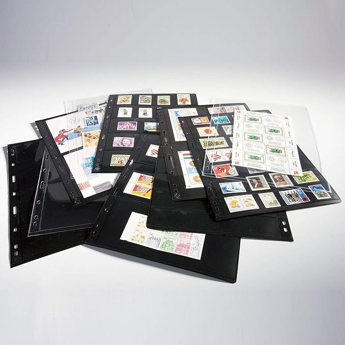 Ursae Minoris 9 Pocket Polypropylene Pages for Up to 450 Sports/Trading Cards Standard Format 50 Pack