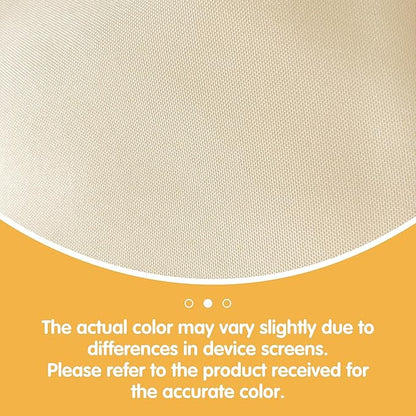 BRILLMAX 6 Pack Beige 70 Inch Round Tablecloths Fit 30" to 54" Tables (8-20" Drop) - Circle Bulk Linen Polyester Fabric Washable Cloth Cover for Wedding Reception Banquet Birthday Party Buffet