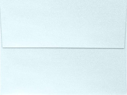 LUXPaper A7 Invitation Envelopes | Peel & Press | 5 1/4" x 7 1/4" | Aquamarine Metallic | 80lb. Text | 250 Qty