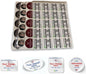 Custom Stickers Vinyl Waterproof Dishwasher Safe, UV Resistant 1.5-10 in. Make Your Own Personalized Stickers Labels for Your Brand, Text Image, or Logo. Made USA