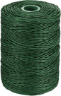 Syhood Floral Vine Bind Wire Rustic Wrapping Wire for Flower Bouquets(Deep Green)
