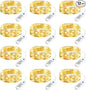 Minetom 12 Pack Fairy Lights Battery Operated String Lights, 8 Modes & Timer, 7ft 20LED Waterproof Silver Wire Twinkle Lights, Firefly Starry Moon Lights for Mason Jars DIY Christmas Wedding Party