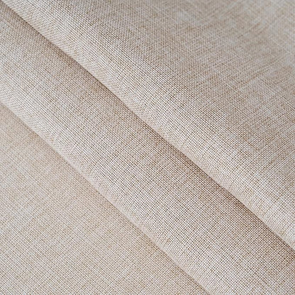 NLMUVW Square Linen Tablecloth 48x48 Inch, Rustic Textured Table Cloth Water Resistant Farmhouse Table Cover for Kitchen Dining Party Coffee, Oatmeal