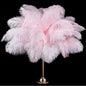Retrowavy 30 Pcs 18-20 Inch Large Natural Ostrich Feathers Bulk for Centerpieces for Wedding Party Centerpieces Home Decoration Flower Arrangement (Pink)