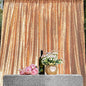 JYFLZQ Rose Gold Sequin Backdrop Curtains 10ft x 10ft 1 Panel Glitter Photo Booth Backdrops Sparkly Photography Background Drapes for Parties Wedding Bridal Showers…