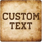Custom Sign, Custom Street Sign, 11 Font Colors, 13 Font Styles, 4 Hole Options, 22 Sizes, 36x36 Inches, Rust Free DiBound, Fade Resistant, Made in USA by My Sign Center (Vintage)