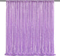 8ft x 8ft Light Purple Sequin Backdrop Curtain Glitter Photo Booth Backdrop for Wedding Birthday Baby Shower Event Decorations