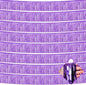 10 Pack 10 Feet Foil Fringe Garland Metallic Tinsel Streamers Banner Wall Hanging Curtain Backdrop for Parade Floats, Wedding, Disco, Birthday, Halloween, Christmas Party Decorations(Light Purple)