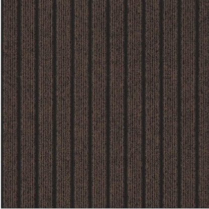 Ottomanson 2'7" x 12' Hallway Runner with Scraper Pile - Extra Durable Non-Slip Rug Mat for Indoor & Outdoor Use - Ideal for Kitchen, Entryway & Garage - High-Traffic Carpet, Brown