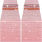 Durony 2 Pack Disco Table Runner 11 x 108 Inch Mirror Rose Gold Glitter Foil With Sparkle Sequin for Bachelorette, 70s, Cowgirl Party Decorations