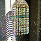Crystal Suncatchers Window Hanging Wind Chime Garden Porch Home Wedding Party Suncatcher Rainbow Maker Crystal Glass Beads Prisms Sun Catcher