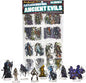 Arcknight Flat Plastic Miniatures: Ancient Evils; 62 Unique Evil-Themed Minis for DND 5e and Pathfinder; Affordable, Skinny Figurines for Dungeons and Dragons and Other Tabletop RPG Games