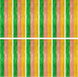 12 Pack Hawaiian Party Decorations, 3.28 FT x 7.05 FT Luau Party Decorations, Green Brown Yellow Luau Backdrop Fringe Curtains Foil Streamer, Metallic Summer Decor Luau Party Supplies