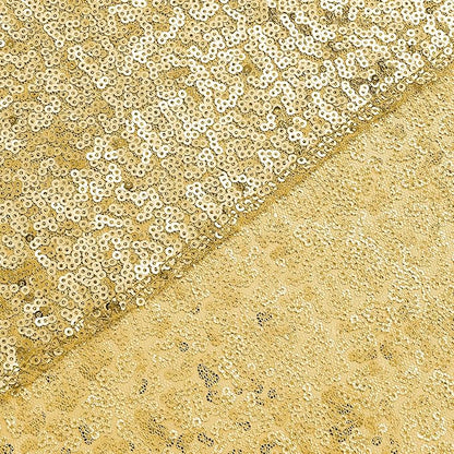 Sugargirl Gold Sequin Backdrop Curtain 2 Panels 2FTx8FT Glitter Gold Background Drapes Sparkle Photography Backdrop for Party Wedding Birthday Wall Decoration