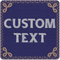 Custom Sign, Custom Street Sign, 11 Font Colors, 13 Font Styles, 4 Hole Options, 22 Sizes, 24x24 Inches, Rust Free DiBound, Fade Resistant, Made in USA by My Sign Center (Fauxsaic 1)