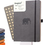 Dingbats A5 Wildlife Lined Notebook Journal - Premium Vegan Leather Softcover Executive Journal for Women & Men - Work, Note Taking, Writing & Travel