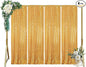 ShinyBeauty Gold Sequin Backdrop Curtain Sequin Curtains 4 Panels 4x10ft Shimmer Fabric Sparkly Photography Background Drapes for Parties Wedding Bridal Showers
