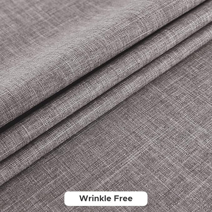 Fitable Faux Linen Tablecloths for Rectangle Tables: Water & Stain Resistant Farmhouse Table Cloth, Washable Burlap Textured Table Covers for Kitchen Dining Party(2 Pack, 60x84 Inch, Stone)