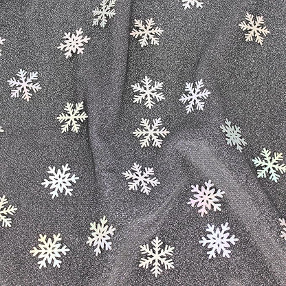 200PC Iridescent Snowflakes Confetti for Winter Wonderland Party Decorations Snowflake Table Scatter for Christmas Baby Shower Wedding Birthday Party Decor