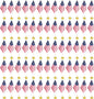 100 Pack USA US Desk Flags,Small Mini American Deluxe Table Flags Set with Stand Base，8.2 x 5.5 inches Miniature Desktop Flag