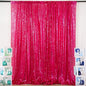 ShinyBeauty 20FTx10FT Hot Pink Sequin Backdrop - Heavy Duty Fuchsia Fabric Curtain for Photography, Weddings, Birthday Parties & Baby Showers