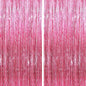 GCB 2 Pack Glitter Foil Curtain Pink Backdrop Streamers Metallic Tinsel Fringe Curtains Photo Booth Props for Birthday Wedding Engagement Bachelorette Christmas Holiday Celebration Party Decorations