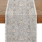 Snycler Table Runner Boho Table Runners Vintage Elegant Farmhouse Table Center Linen Decor for Home Dining Party Entrance (13x48 Inch) Gray