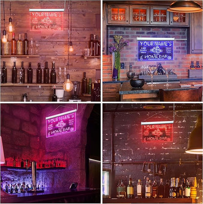ADVPRO Personalized Your Name Custom Home Bar Beer Established Year Single Color LED Neon Sign 12 x 8.5 Inches st4s32-p11-tm-p