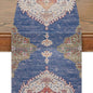 Snycler Table Runner Boho Table Runners Vintage Elegant Farmhouse Table Center Linen Decor for Home Dining Party Entrance (13x72 Inch) Navy Blue