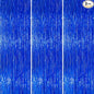 PartyWoo Dark Blue Streamers Fringe Backdrop 3pcs Navy Blue Foil Fringe Curtain 8.2FT Tinsel Backdrop for Birthday Gender Reveal Baby Shower Graduation Pool Under The Sea Ocean Party Decorations