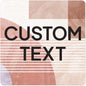 Custom Sign, Custom Street Sign, 11 Font Colors, 13 Font Styles, 4 Hole Options, 22 Sizes, 12x12 Inches, Rust Free DiBound, Fade Resistant, Made in USA by My Sign Center (Mid-Century Modern 1)