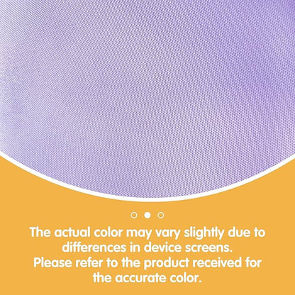 BRILLMAX 4 Pack Lavender Round Tablecloths 132 Inch - Circle Bulk Linen Polyester Fabric Washable Table Cloth Cover for Wedding Reception Banquet Birthday Party Buffet Restaurant