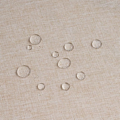 NLMUVW Oatmeal Linen Tablecloth Rectangle, Rustic Textured Table Cloth Water Resistant Farmhouse Table Cover for Kitchen Dining Party Coffee, 54x78 Inch