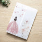 PONATIA 50 PCS Vellum Jackets for 5x7 Invitations - 135GSM Pink Girl Vellum Jacket Sleeves - Butterfly Quinceanera Invitations Wraps for XV Anos