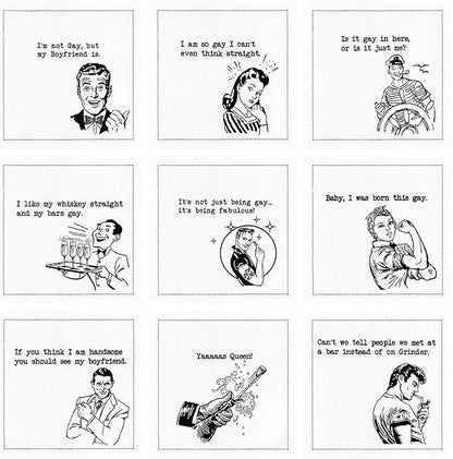 Five Star Napkins Pride Quotes, White Cotton Cocktail Napkins, Beverage Napkins, Bar Napkins, Cloth Napkins, Party Napkins, Events, Holidays, Weddings, Birthdays, Disposable, 4.5" x 4.5"- (50x)