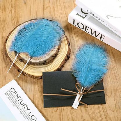 SOGUGOM Turquoise Craft Ostrich Feathers - 30PCS 6-8 inch Ostrich Feathers Kit for Centerpieces, Kindergarten Crafts, Dream Catchers and DIY Projects(Turquoise)