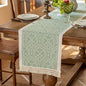 Table Runners 95 Inches,Waterproof Boho Table Runner with Tassel Fringe,Table Runner for Party Coffee Table