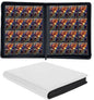 1600+ Pockets Trading Card Binder, 16-Pocket Card Ablum Compatible with MTG,Sports Cards & Other Standard Size Trading Card (WHITE)