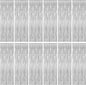 12 Pack Silver Backdrop. 3.28 FT x 7.05 FT Birthday Decorations, Metallic Silver Fringe Backdrop Foil Curtains Tinsel, Disco Party Decor Photo Booth Props Door Decorations Hanging