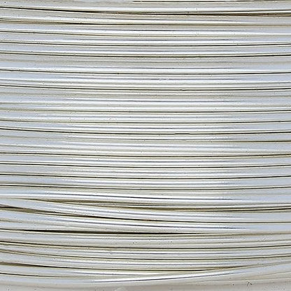 The Beadsmith Wire Elements Craft Wire – Tarnish Resistant, Soft Temper, Round, Silver Color – 1.3mm, 16 Gauge, 15 Foot Spool – Jewelry Making, Wire Wrapping, Floral, & Other DIY Crafts