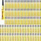 120 Pcs Glitter Bomb Noise Maker Gold Metallic Fringed Squawker Blowouts Silver Musical Blower Whistle for Birthday New Years Party Supplies Sporting Events Graduation (Gold)